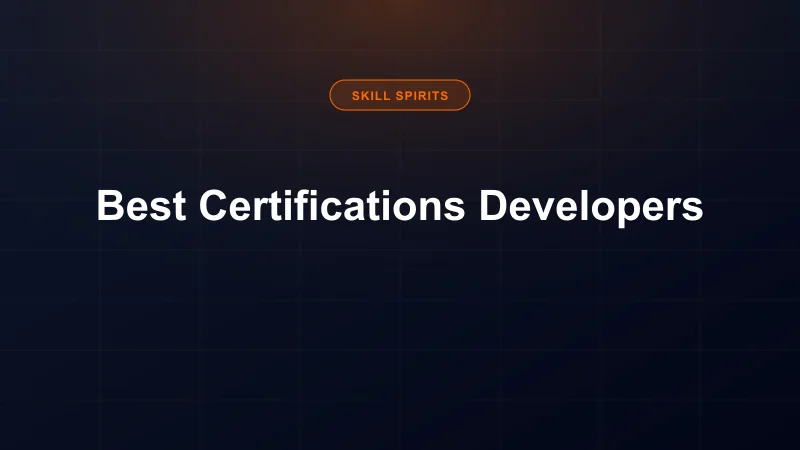 Best Certifications for Software Developers