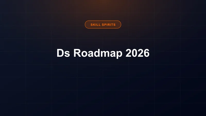 Data Science Roadmap 2026