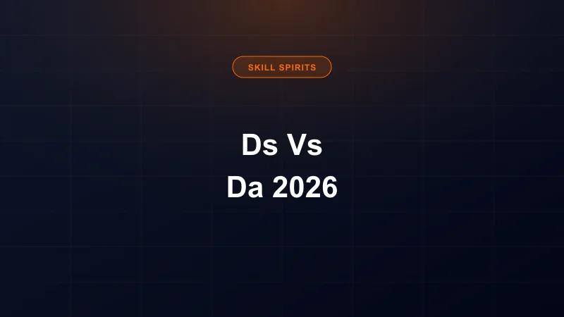 Data Science vs Data Analytics 2026 Comparison