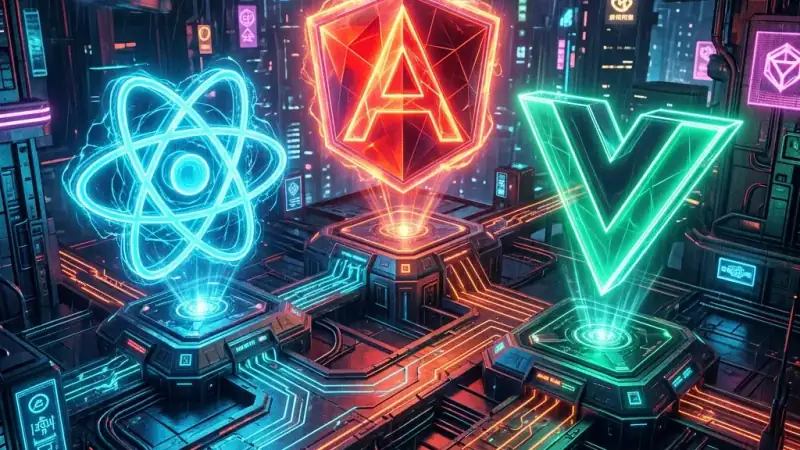 React vs Angular vs Vue 2026 Comparison