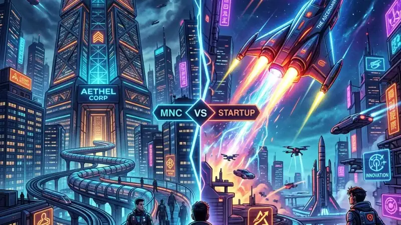 Startup vs MNC Career Path Comparison 2026